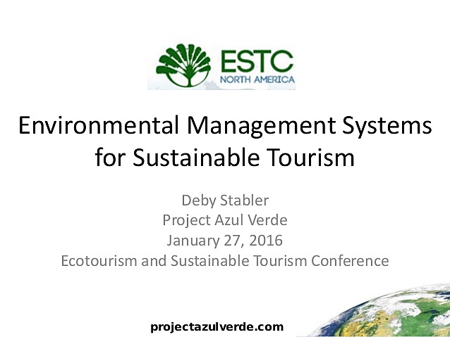 Conference on Sustainable Development and Management of Ecotourism in the Americas
