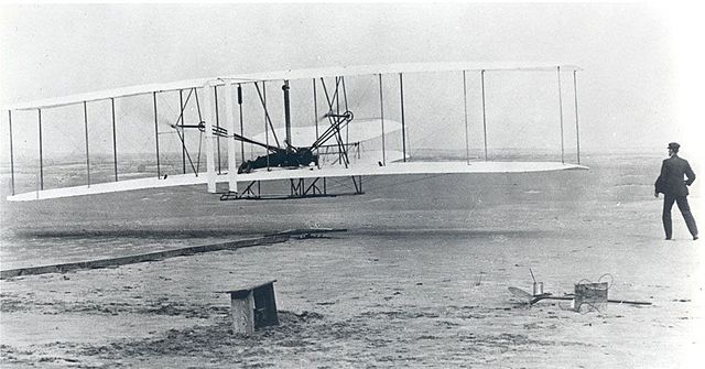 Orville Wright piloted the first airplane.