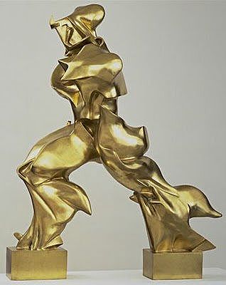 Formas de continuidad en el espacio, Boccioni