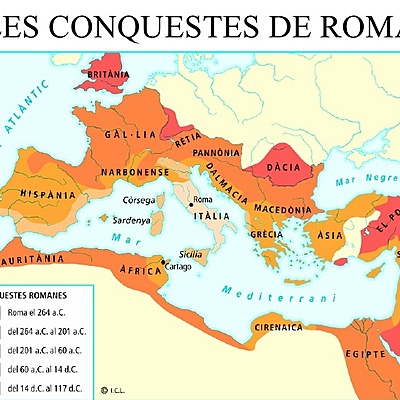 Timeline: Línea de temps de Roma