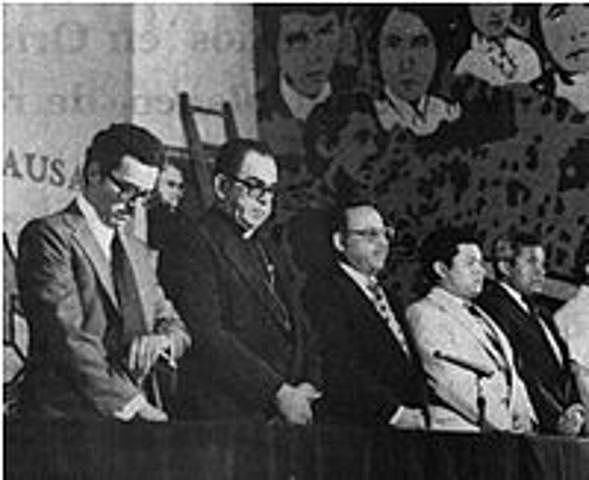 FMLN se comprometen en Ginebra, Suiza, ante el Secretario General de la ONU