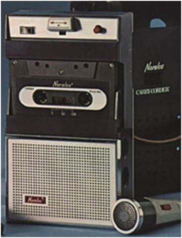 (H) Philips Compact Cassette and the Norelco Carry-Corder 150