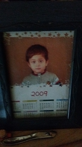 El primer dia de escola infantil mayor.