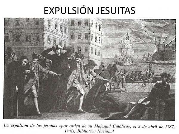 expulsion de los jesuitas