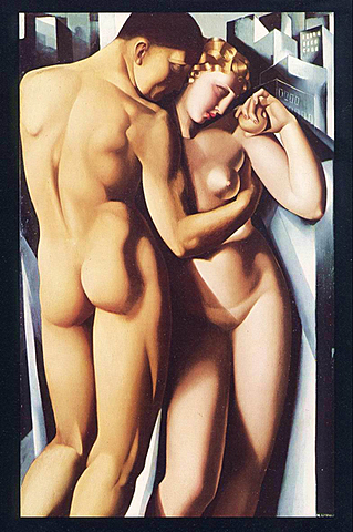 Adán y Evan, Tamara de Lempicka