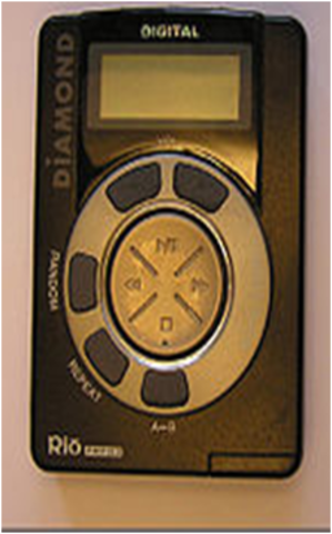 (H) Rio PMP300 - Solid-state with LCD screen