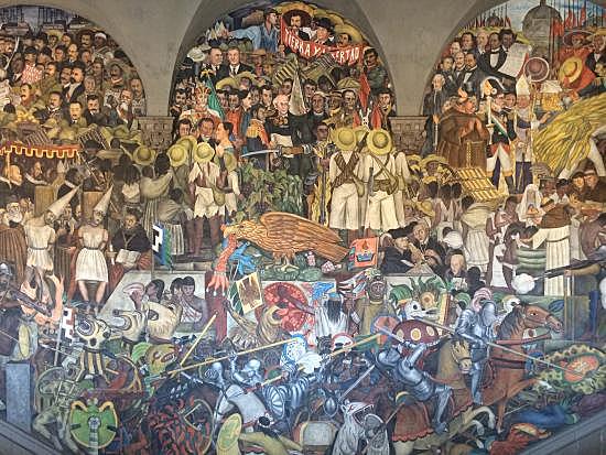 Murales en la Secretaria de Instrucción Pública, Rivera