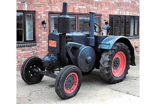 Tractor LANZ-BULLDOG  D 8506, Serie HR 7