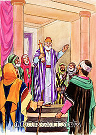 Jehoshaphat sends out Levites to teach the God's Law