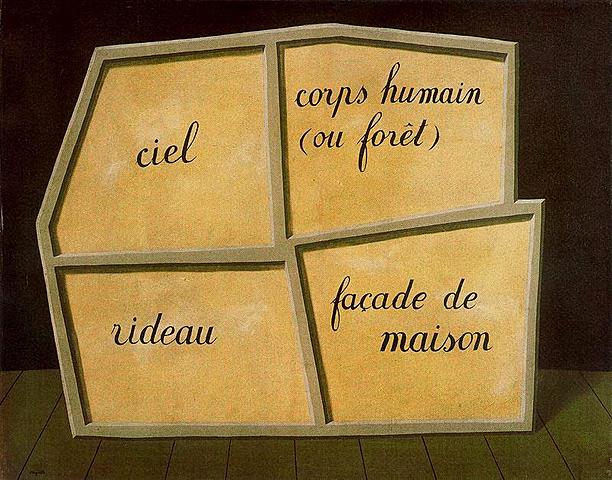 La máscara vacía, Magritte