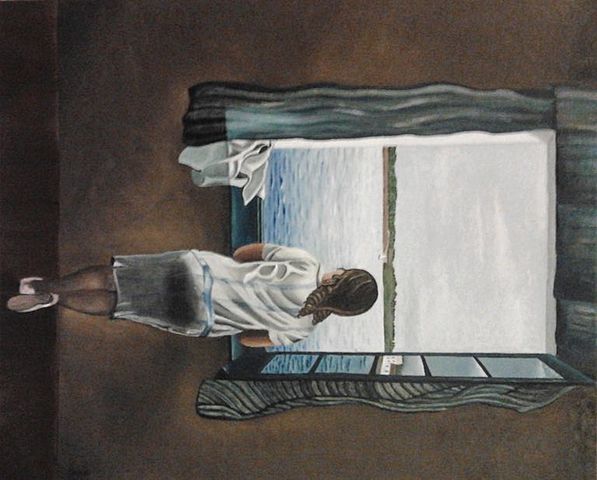 Muchacha en la ventana, Dalí