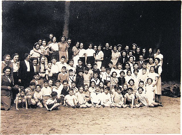 Niños judíos en el último minuto a Inglaterra.