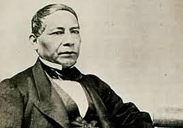Benito Juárez sale de la capital