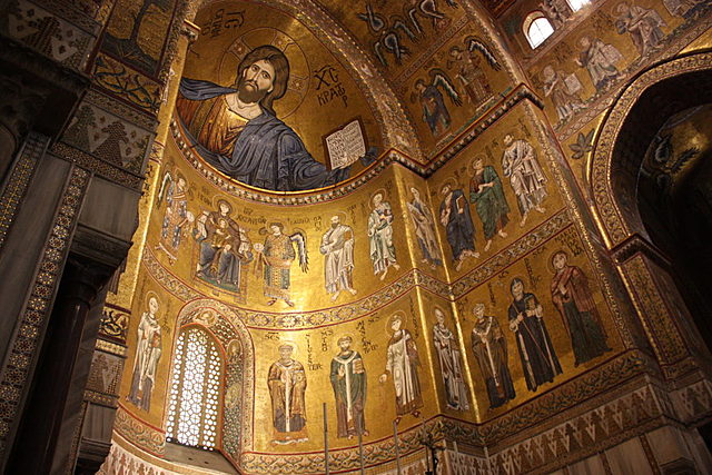 Mosaics de l'absis de la catedral de Monreale