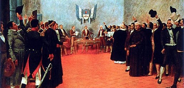 Declaración a la independencia.