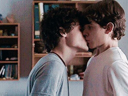 Levi and Henrik's first kiss