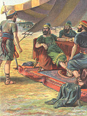 Ahab goes to war with Ben-hadad