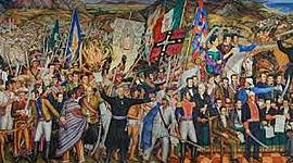 Timeline: Hacía la independencia 1810 a 1816... Gobierno patriio