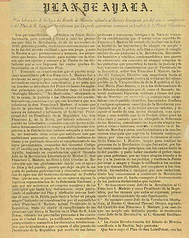 Plan de Ayala