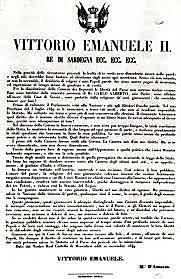 Il proclama di Moncalieri