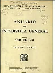 COLOMBIA  publicación del Anuario de Estadística