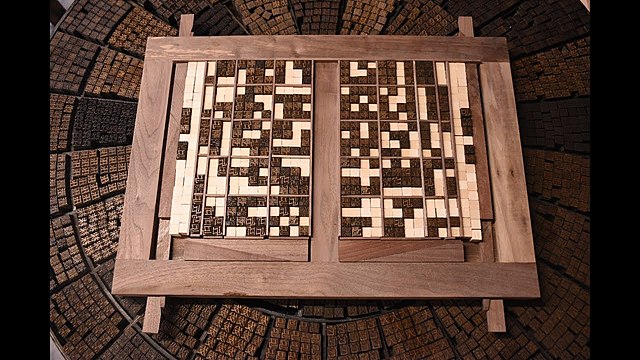 Impresión en madera