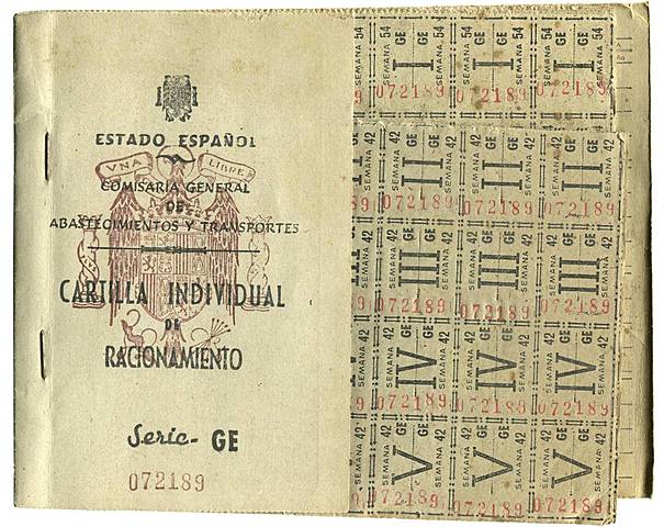 Cartillas de racionamiento