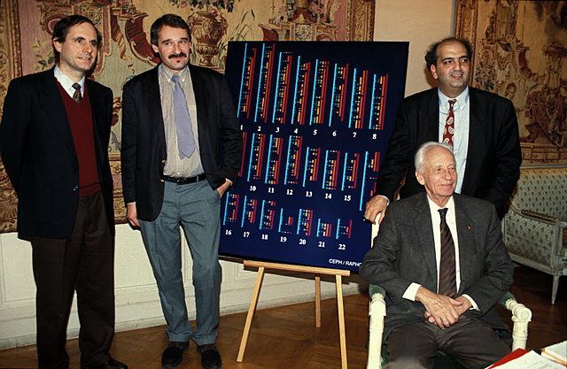 Daniel Cohen, Jean Weienback et Charles Auffray