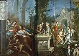 La oficina de la Tesorería General en el siglo XVIII