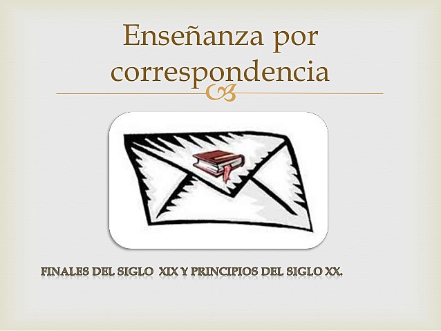 Educación por Correspondencia