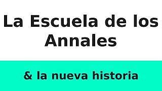 Escuela de los Annales