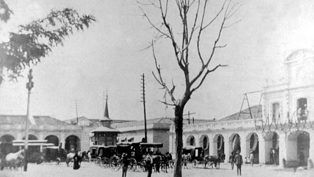 Primer paro de transporte