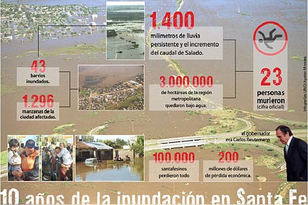 Inundaciones en Santa Fe