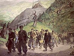 La vida durante el virreinato en México "La explotación minera"