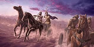 Ahab and Jehoshaphat battle the Syrians