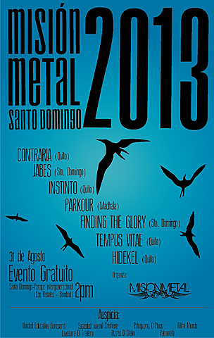MISIÓN METAL 2013 SANTO DOMINGO