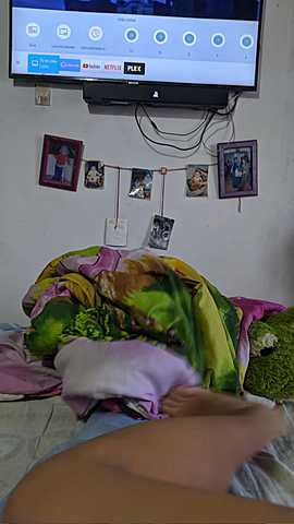 with my boyfriend watching movies