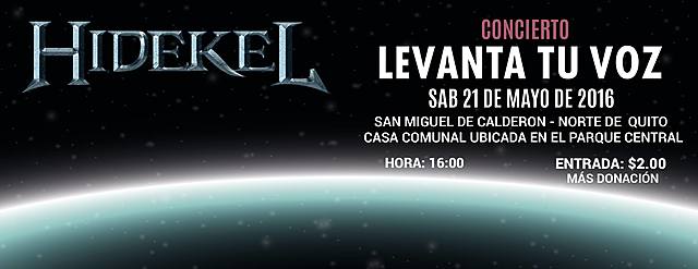 CONCIERTO LEVANTA TU VOZ