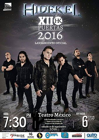 LANZAMIENTO DISCO XII PUERTAS DE HIDEKEL