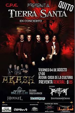 TIERRA SANTA Y AKASH QUITO