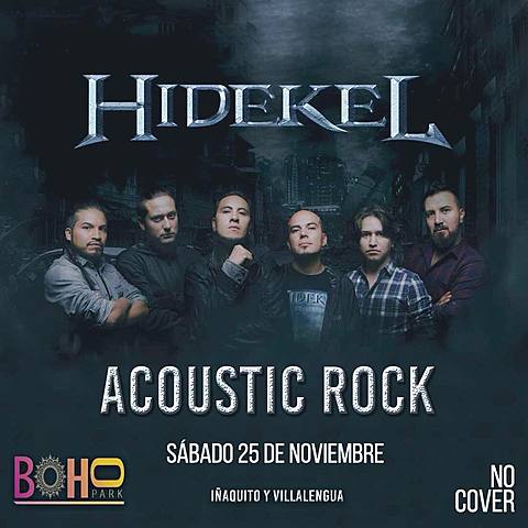 HIDEKEL ACÚSTICO ROCK