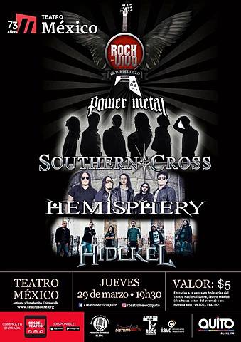 ROCK EN VIVO AL SUR DEL CIELO