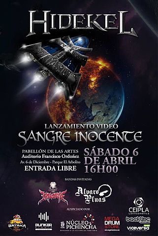 HIDEKEL LANZAMIENTO VIDEO SANGRE INOCENTE