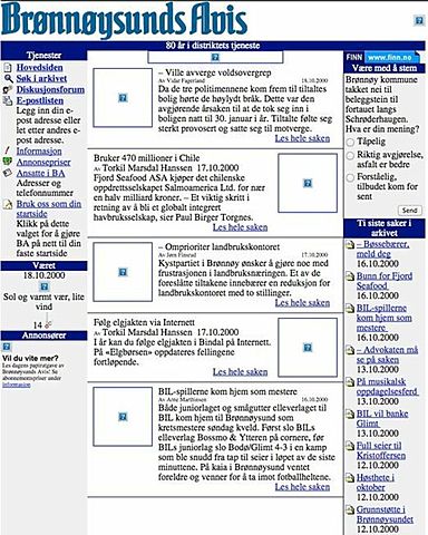 Norges første nettavis