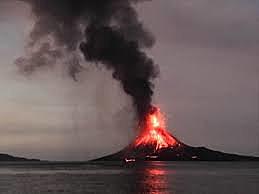 Mt Krakatoa, Indonesia