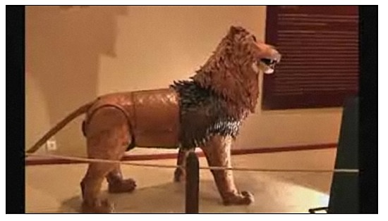 Giuliano de Medici, león mecánico.