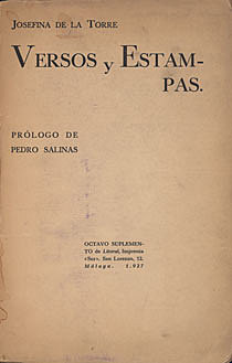 Publicación de versos y estampas