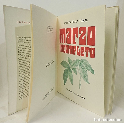 Publicación de Marzo incompleto