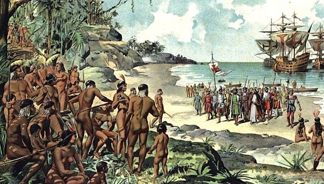 Els portuguesos arriben al Brasil