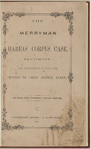 Habeas Corpus